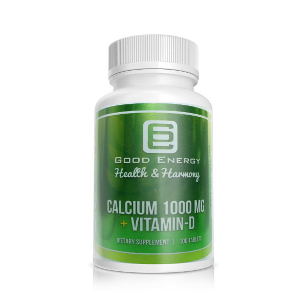 Calcium 1000 MG + Vitamin D Good Energy